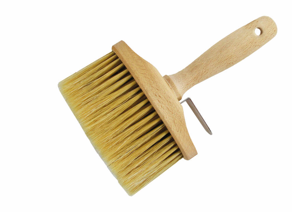 Oval ceiling brush