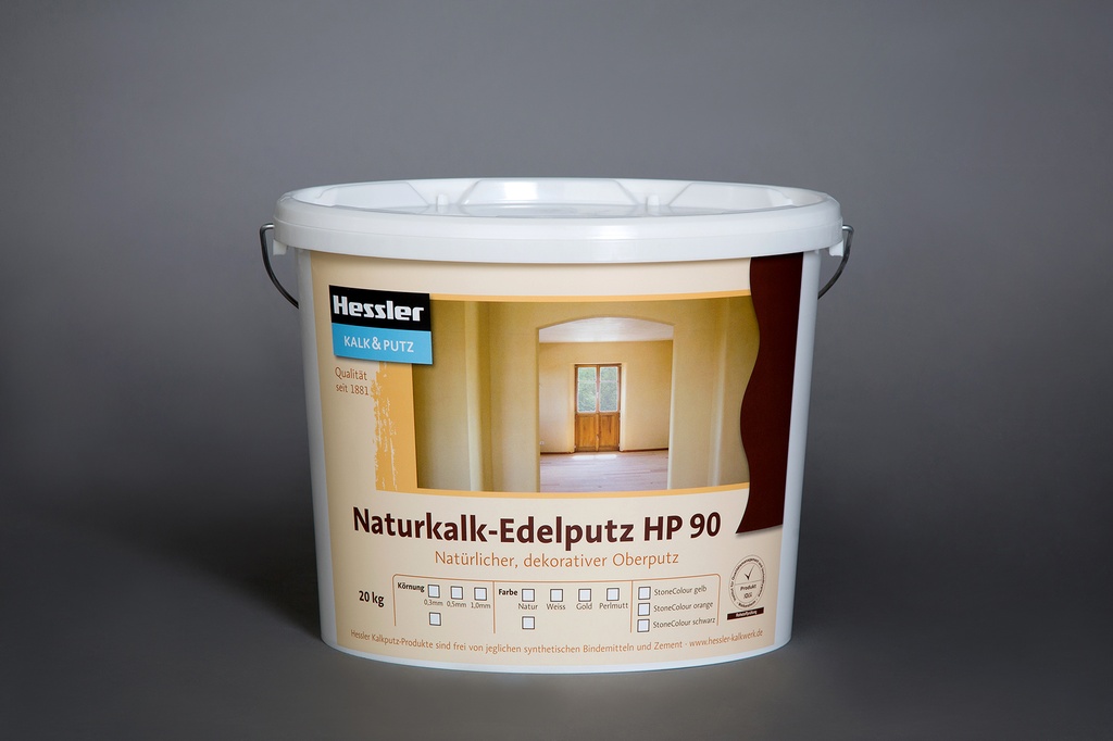 HP 90 Natural Lime - fine colored plaster, natural tint