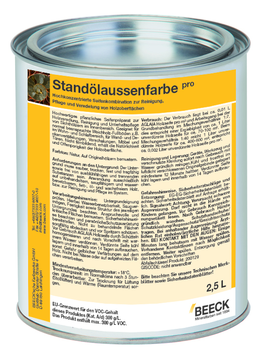 Stand oil exterior colour Pro