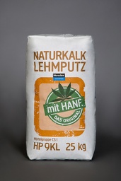 Hessler HP 9 KL Kalk-ler puds med hamp	 25 kg sæk