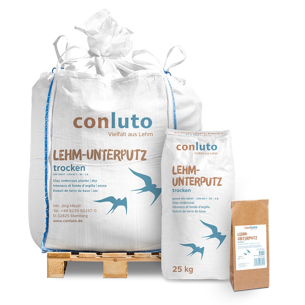 conluto Ler- grundpuds tør Enheder